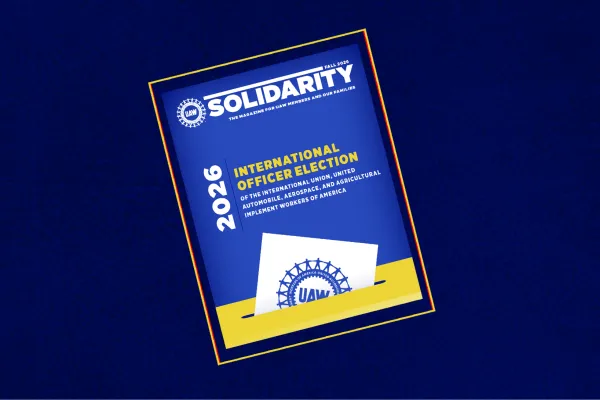 2026 International Officer Election Issue of Solidarity Magazine is Now Online!
